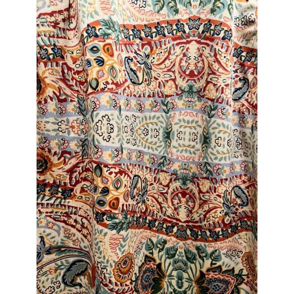 SHADES OF GREY BY MICAH COHEN - Print Camp Collar SS Shirt - Tan, Multi - Picture 5 of 5